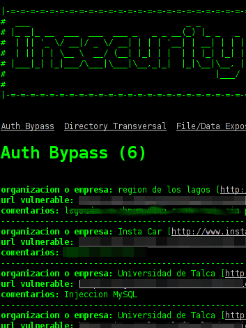 list_vuln